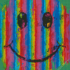 Abstract Rainbow Smiley Face Diamond Painting