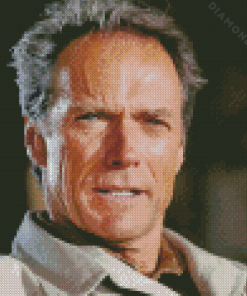 Actor Clint Eastwood Diamond Painting