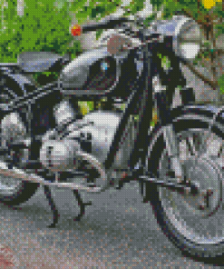 Airhead BMW Motorcycle Diamond Painting