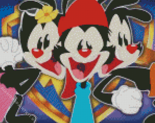 Animaniacs Cartoon Diamond Painting