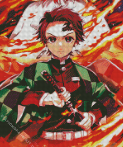 Anime Demon Slayer Diamond Painting