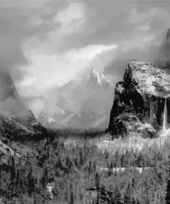 Ansel Adams Photographer Diamond Painting