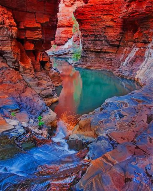 Australia Karijini National Park Diamond Painting