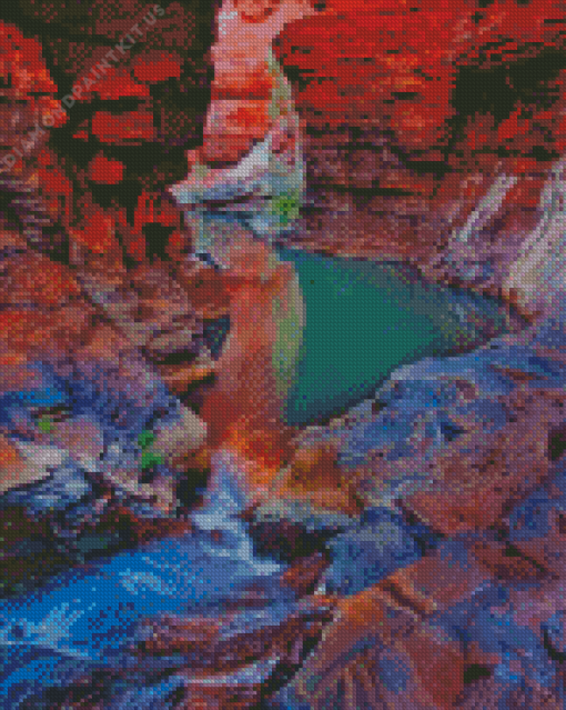 Australia Karijini National Park Diamond Painting