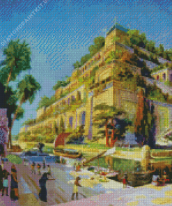 Hanging Gardens of Babylon Diamond Painting