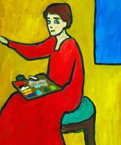 Beim Malen Wohl Marianne Von Werefkin Diamond Painting