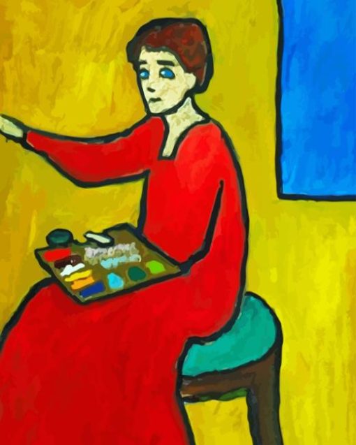 Beim Malen Wohl Marianne Von Werefkin Diamond Painting