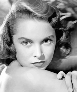 Black and White Janet Leigh Diamond Painting