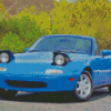 Blue Miata Diamond Painting