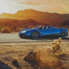 Blue Pagani Huayra Diamond Painting