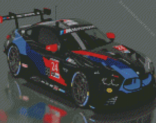 BMW M8 GTE Diamond Painting