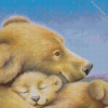 Brown Bears Diamond Painting