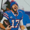 Buffalo Bills Footballer Diamond Painting