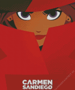 Carmen Sandiego Animation Diamond Painting