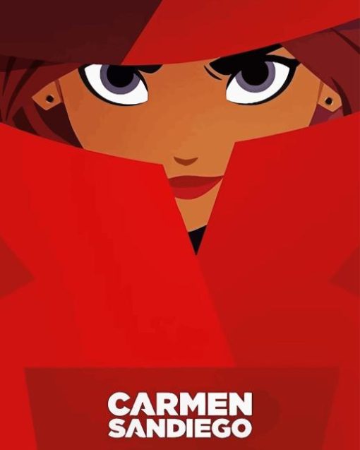 Carmen Sandiego Animation Diamond Painting