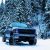 Chevy in Snow Diamond Painting