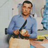 Classy Buster Keaton Diamond Painting