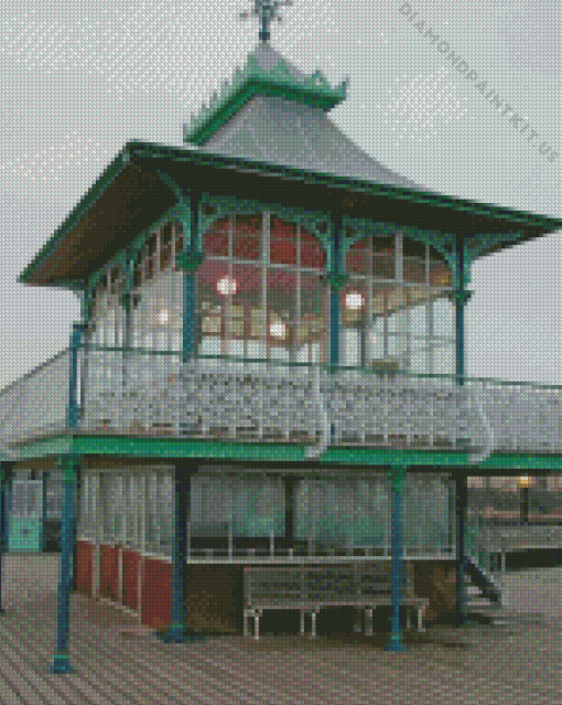 Clevedon Pier England Diamond Painting