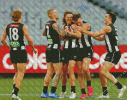 Cool Collingwood Players Diamond Painting