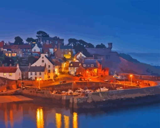 Crail Scotland Diamond Painting