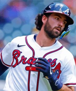 Dansby Swanson Player Diamond Painting