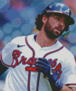 Dansby Swanson Player Diamond Painting