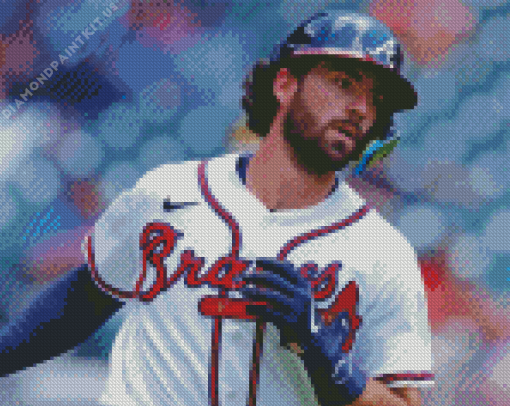 Dansby Swanson Player Diamond Painting