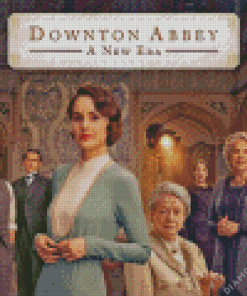 Downton Abbey Serie Poster Diamond Painting