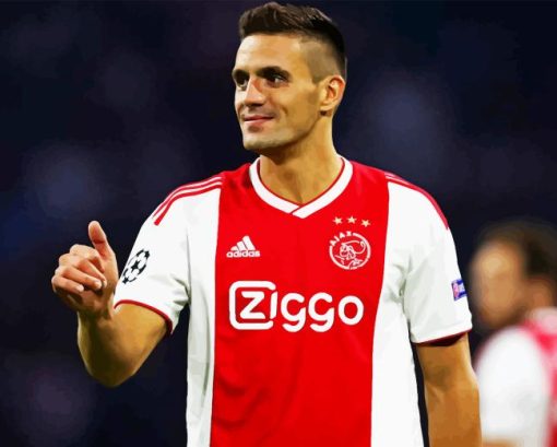 Dusan Tadic Footballer Diamond Painting