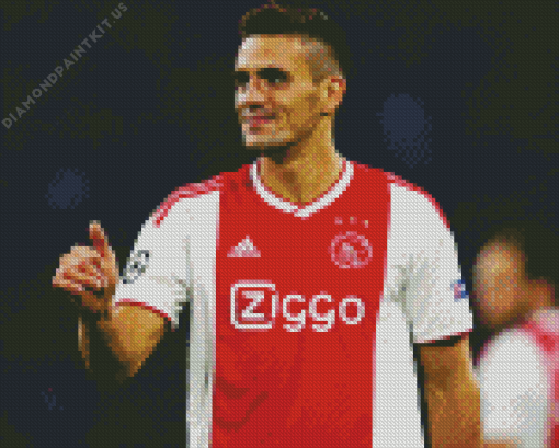 Dusan Tadic Footballer Diamond Painting