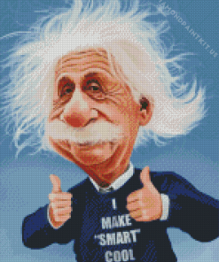 Einstein Diamond Painting