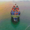 Freighter Ship Diamond Painting