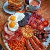 Full English Breakfast Diamond Painting