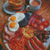 Full English Breakfast Diamond Painting