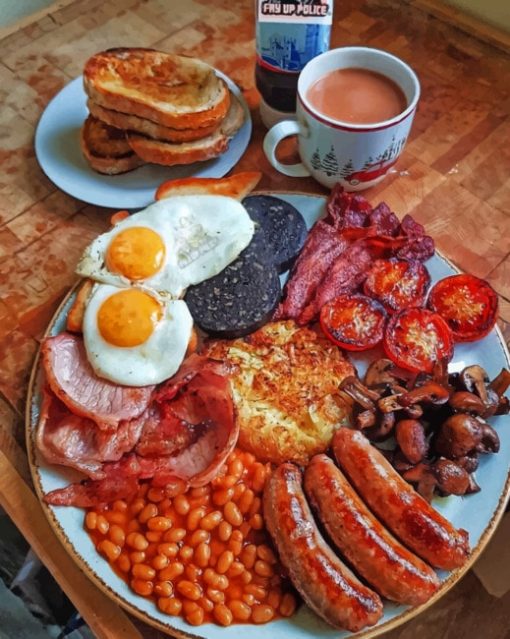 Full English Breakfast Diamond Painting