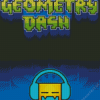 Geometry Dash Game Poster Diamond Painting