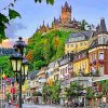 Germany Cochem Castle Diamond Painting