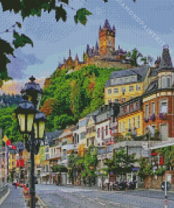 Germany Cochem Castle Diamond Painting