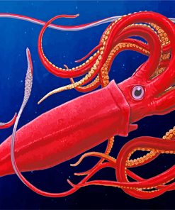 Giant Squid Diamond Painting