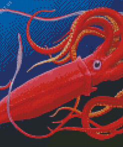 Giant Squid Diamond Painting