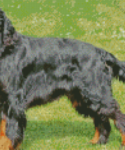 Gordon Setter Diamond Painting