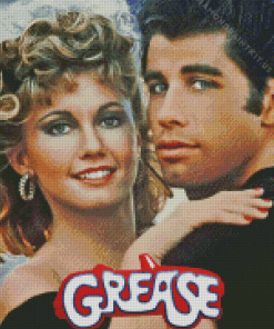 Grease Movie Poster Diamond Painting