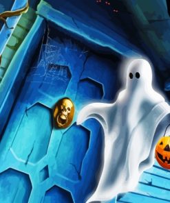 Halloween Ghost Art Diamond Painting