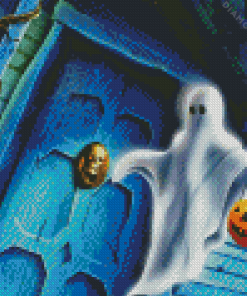 Halloween Ghost Art Diamond Painting