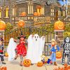 Haunted Halloween House Diamond Painting