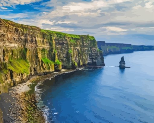 Ireland Coastline Diamond Painting