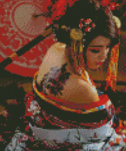 Japan Girl Diamond Painting