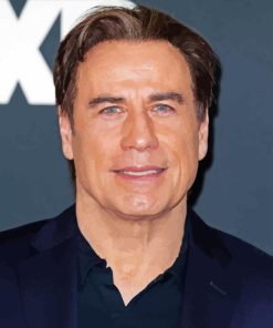 John Travolta Actor Diamond Painting