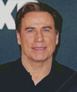 John Travolta Actor Diamond Painting