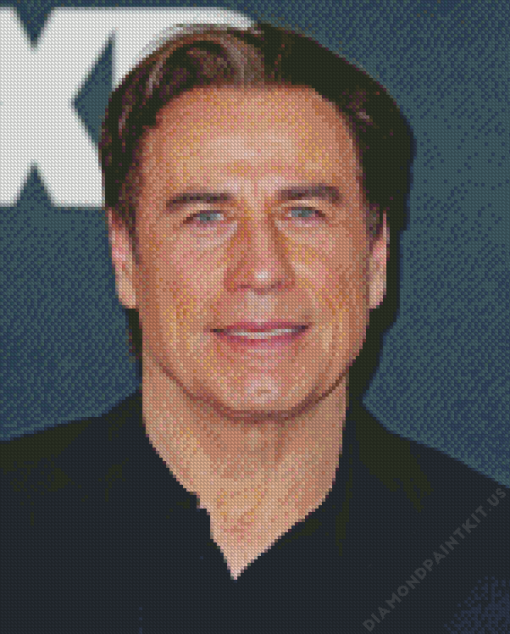 John Travolta Actor Diamond Painting